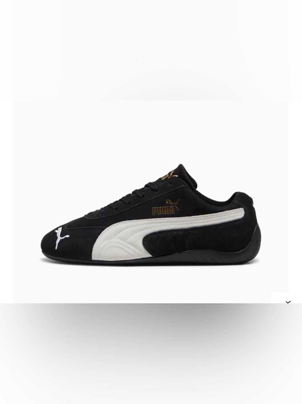 Puma Black Suede Speed at OG sneakers size 6.5